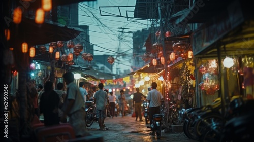 Cinematic shot, street photography, Thailand © Darya