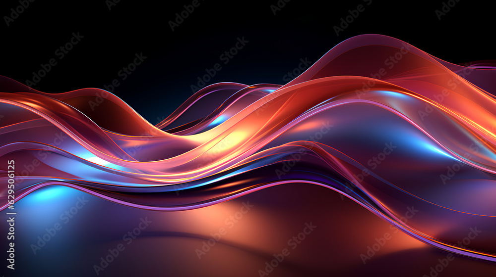 abstract background with smooth wavy lines in red and blue colors abstract background with smooth wavy lines in red and blue colors