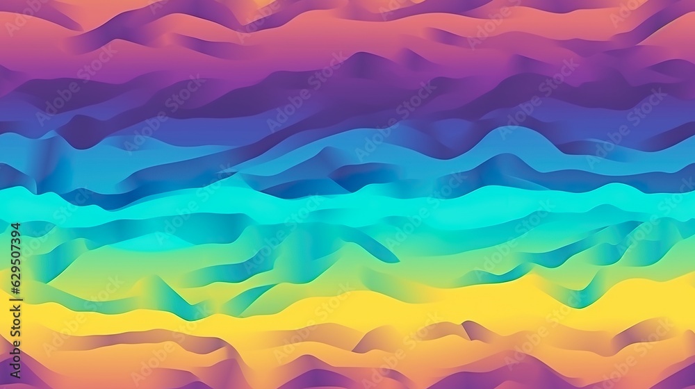 abstract colorful grainy 90s abstract texture. Ai generative