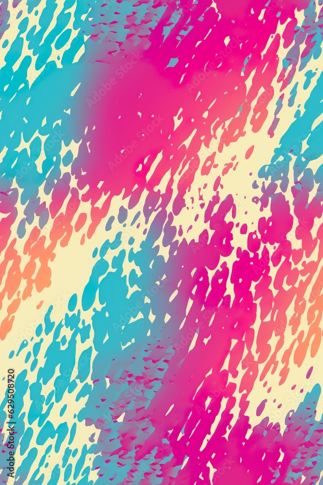 abstract colorful grainy 90s abstract texture. Ai generative