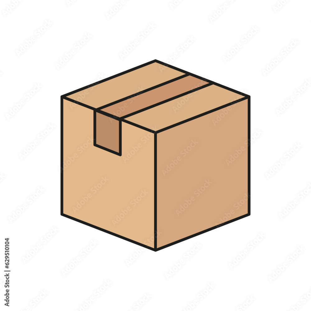 Box Vector Icon Box Vector Icon