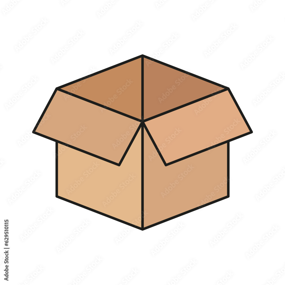 Box Vector Icon Box Vector Icon