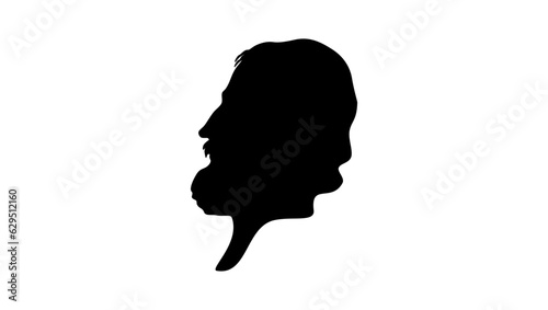 Euripides silhouette