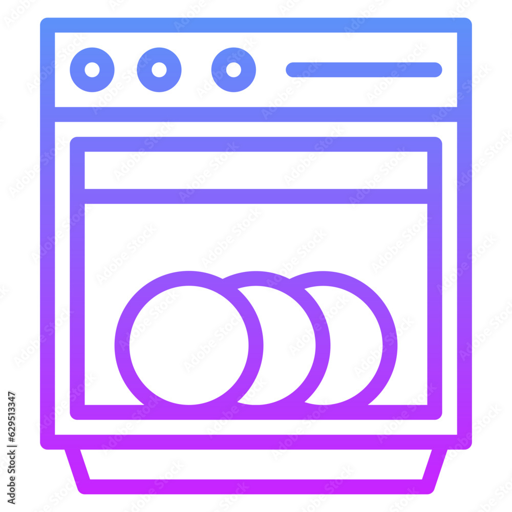 Dishwashing Icon Dishwashing Icon
