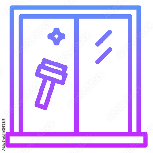 Cleaning Window Icon