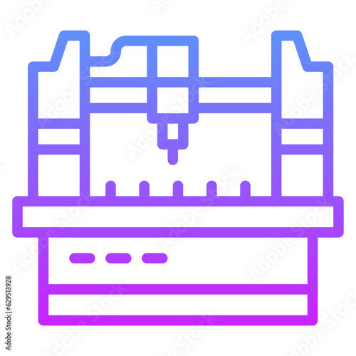 Cnc Machine Icon