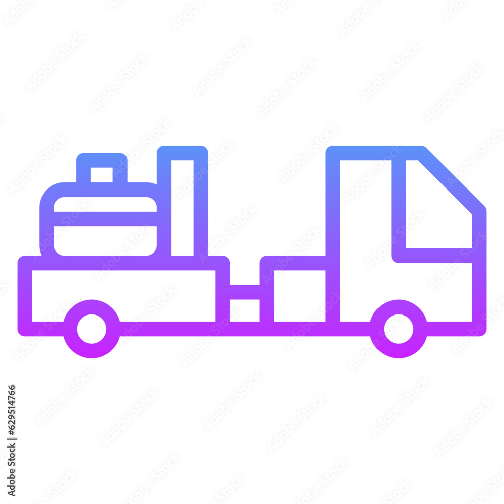 Baggage Truck Icon