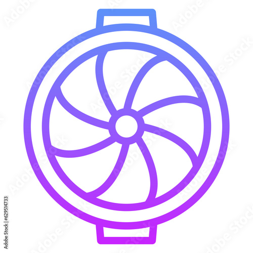 Plane Turbine Icon
