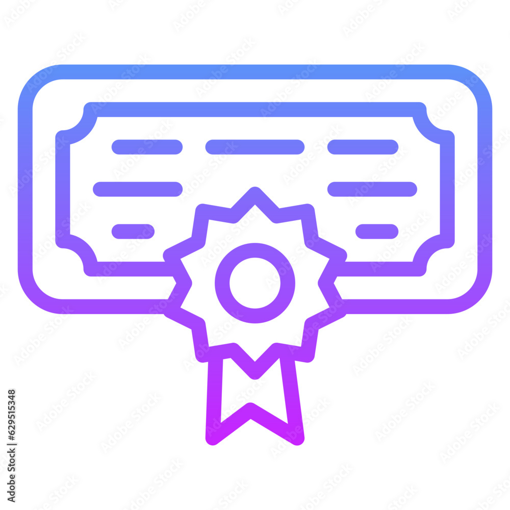 Certificate Icon Certificate Icon