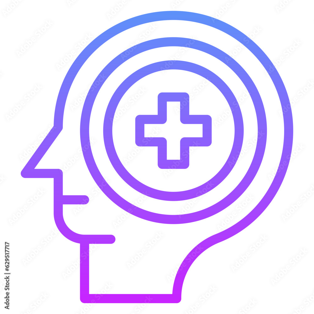 Obraz premium Positive Thinking Icon