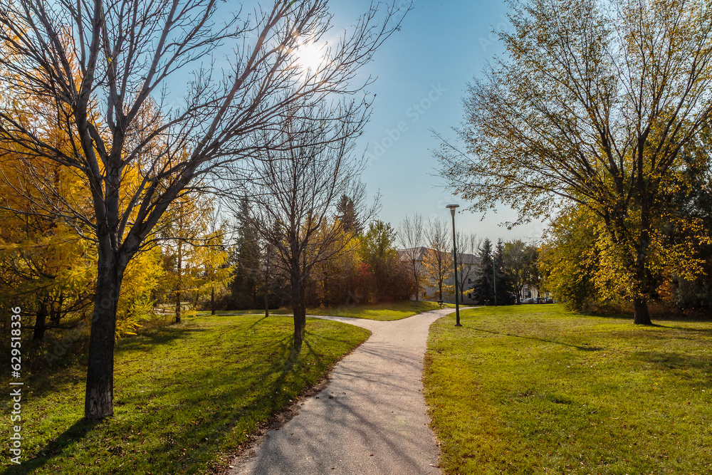 Holiday Park in the city of Saskatoon, Canada