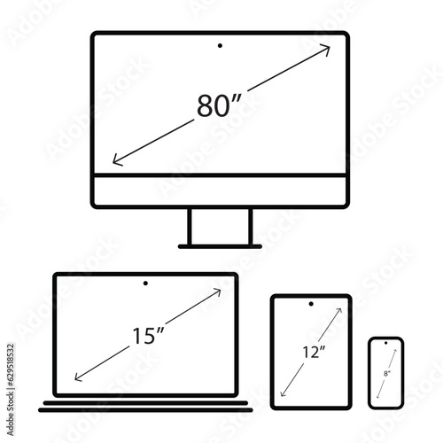 Outline simple custom gadgets dimensions