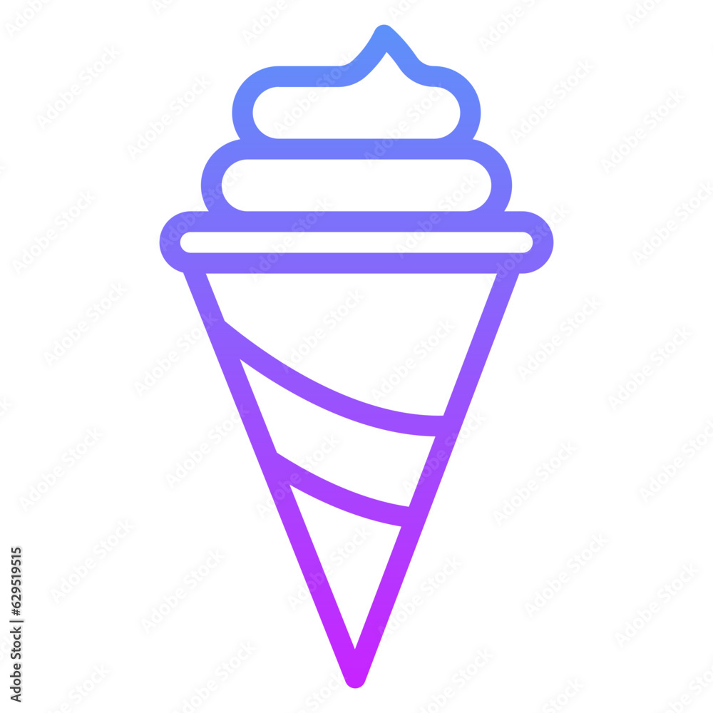 Icecream Cone Icon Icecream Cone Icon