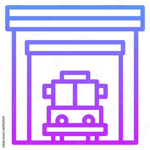 Firefighter Garage Icon