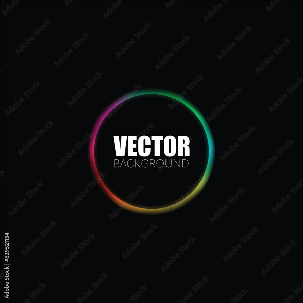 Colorful circle black hole Colorful circle black hole