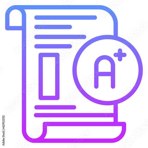 Report Card Icon