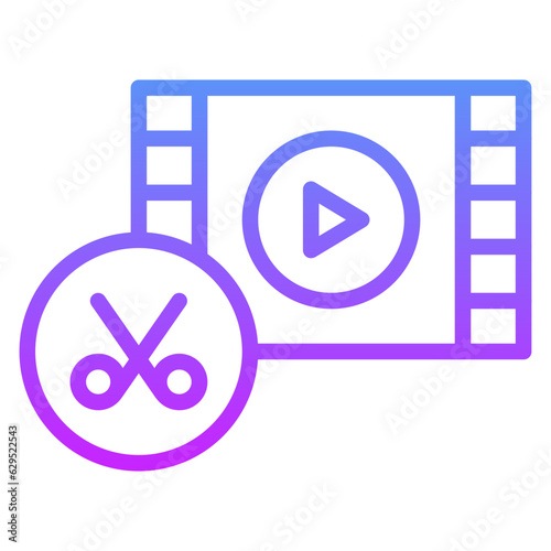 Film Editing Icon