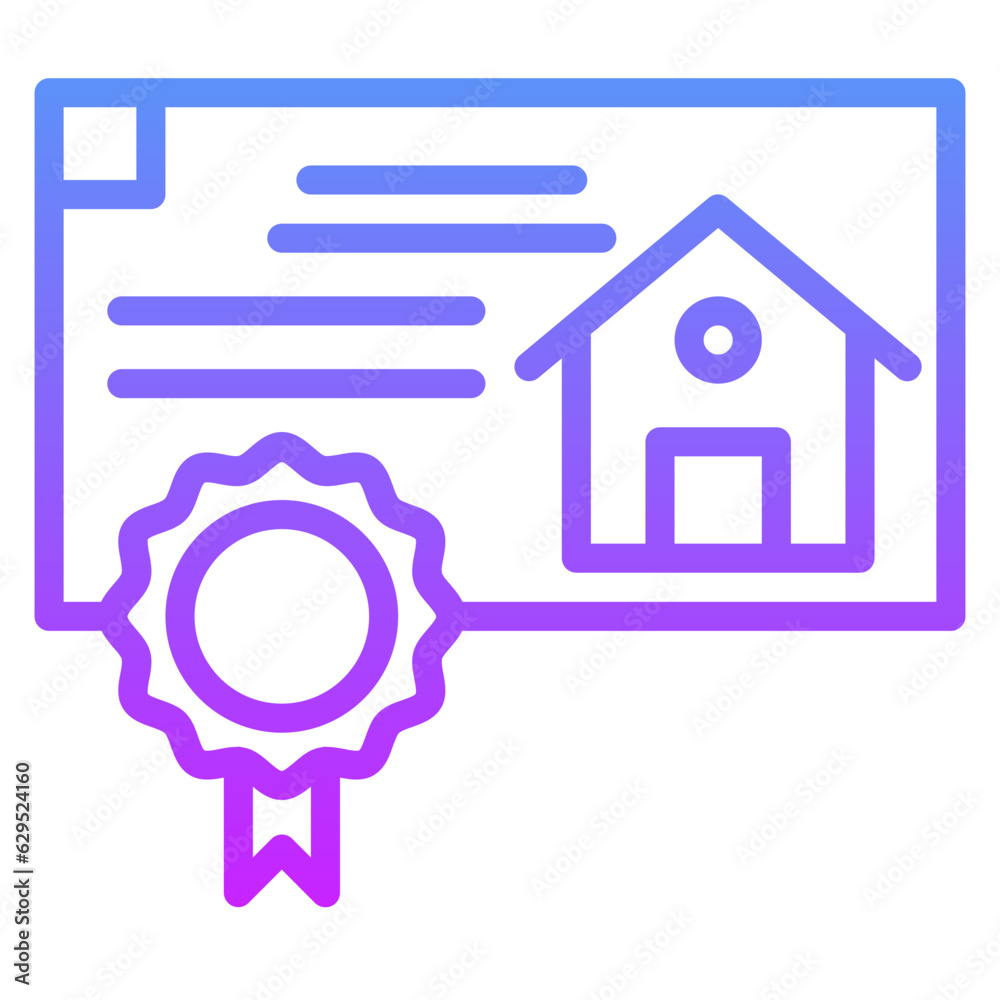 Property Contract Icon Property Contract Icon
