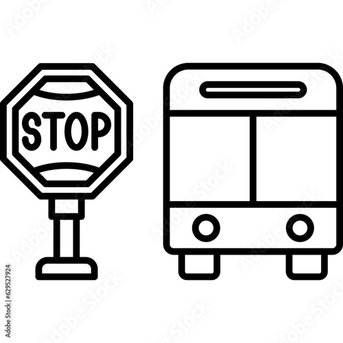 Bus Stop Icon