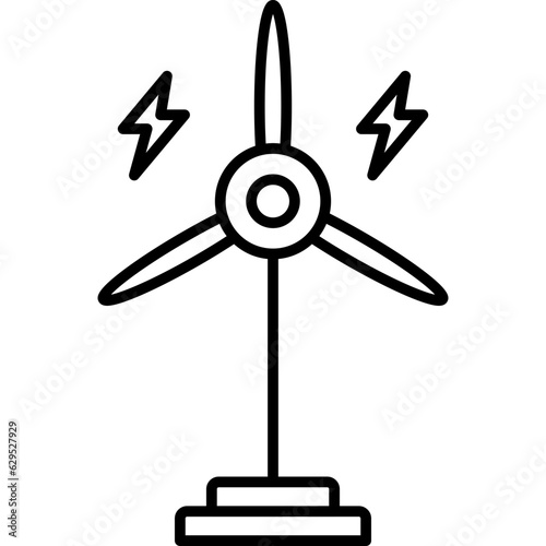 Eolic Turbine Icon