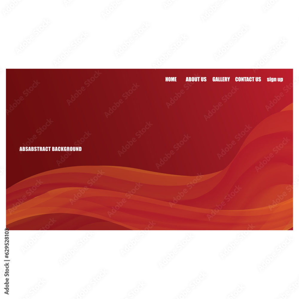 liquid red abstract background. Abstract red vector background, Abstract background of curved surfaces 