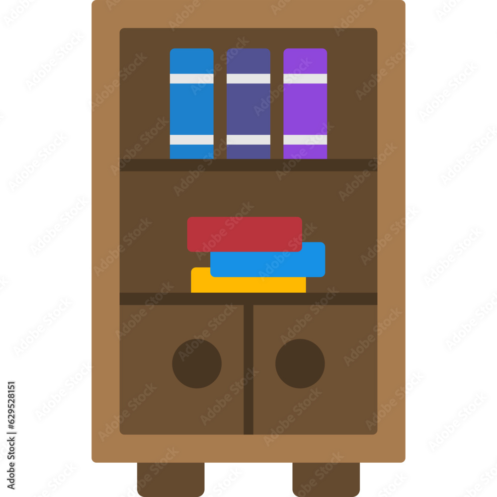 Book Shelf Icon Book Shelf Icon