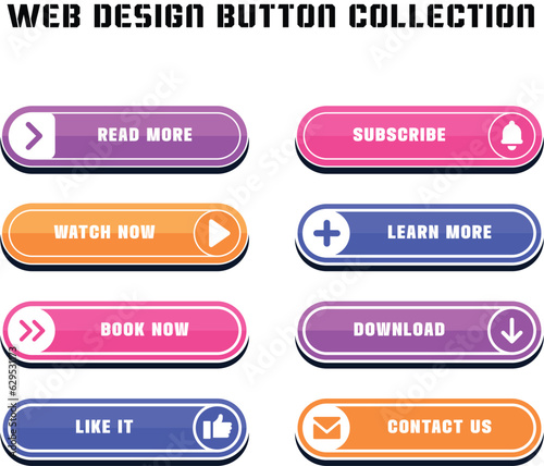 cta web button collection	
