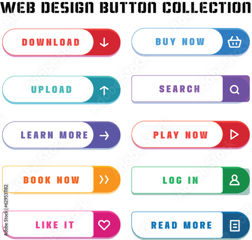 cta web button collection	
