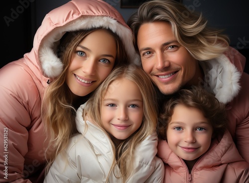 Happy family portrait, gene...