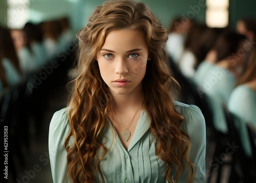 schoolgirl portrait, genera...