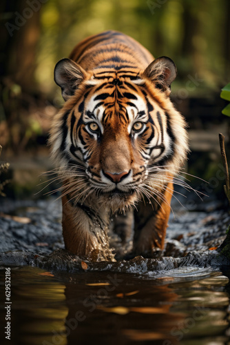 Tiger, Wildlife Photography, Generative AI