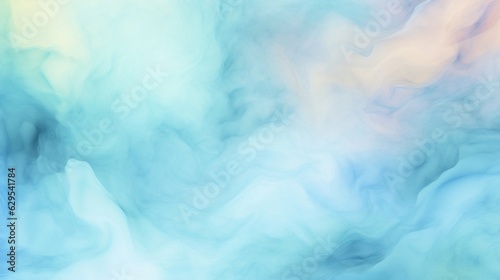 Generative AI   Tie dye pattern  Pale Aqua and Ice Blue