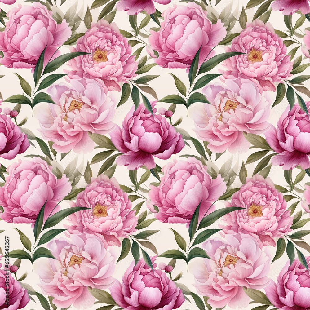 Obraz premium seamless floral pattern seamless