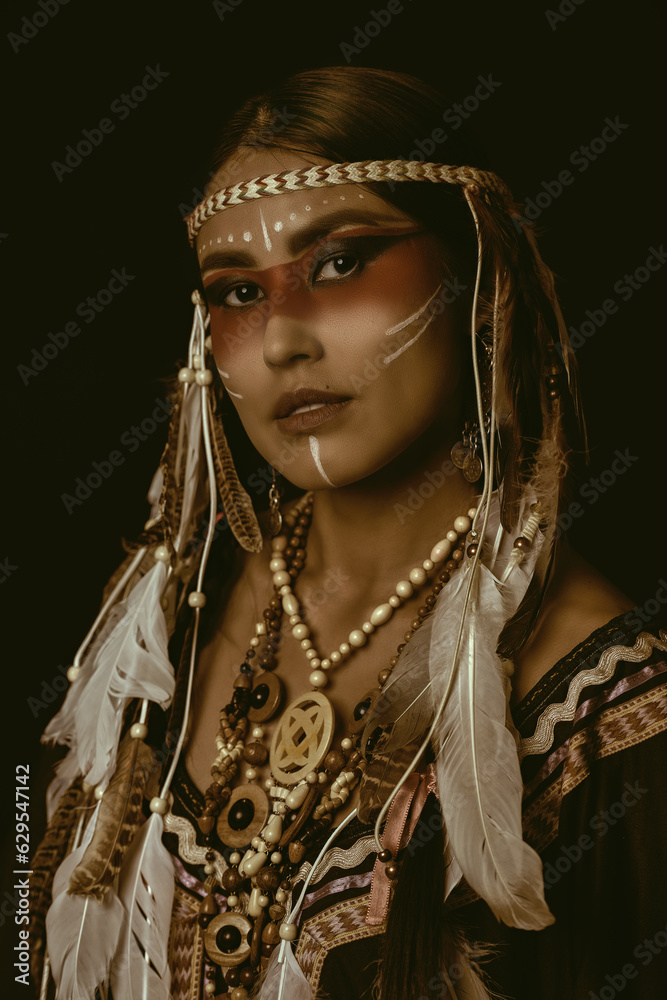 aborigine young woman