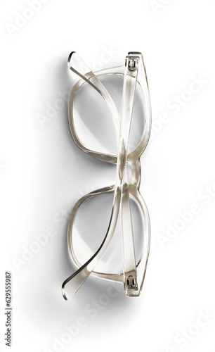 Brown Clear Frame Reading Glasses