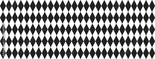 harlequin seamless pattern. rhombus background vector photo