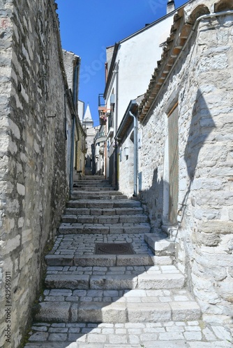 The Molise village of Gualdialfiera, Italy.