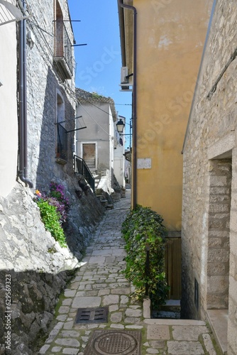 The Molise village of Gualdialfiera  Italy.