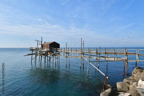 The village of Termoli in Molise, Italy.