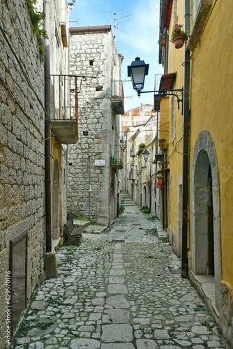 The Campania village of Guardia Sanframondi  Italy.