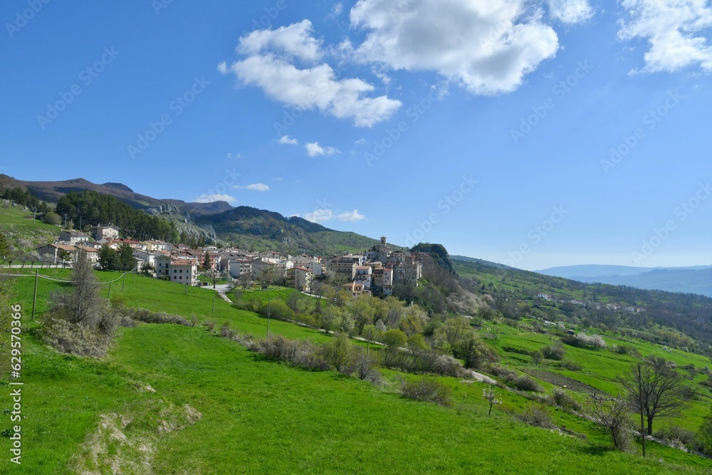 The Abruzzo village of Pietransieri, Italy.