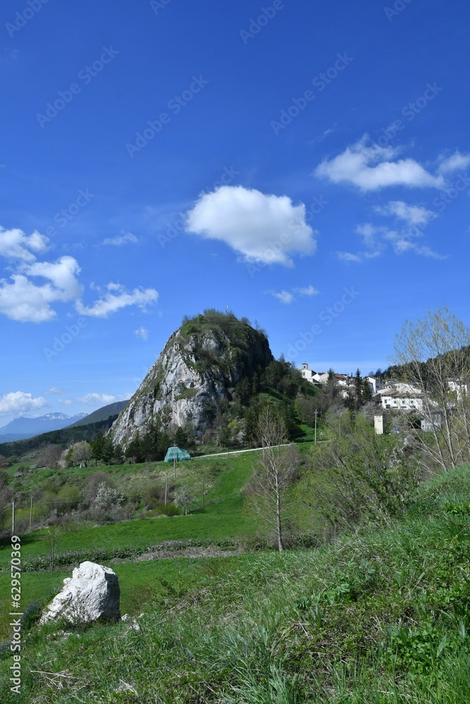 The Abruzzo village of Pietransieri, Italy.