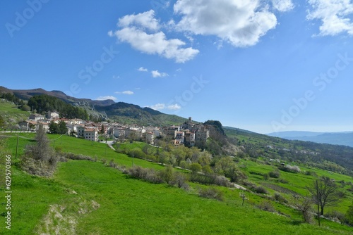 The Abruzzo village of Pietransieri  Italy.