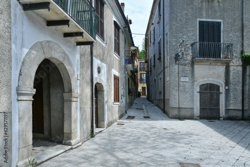 The village of Nusco in Campania, Italy. photo