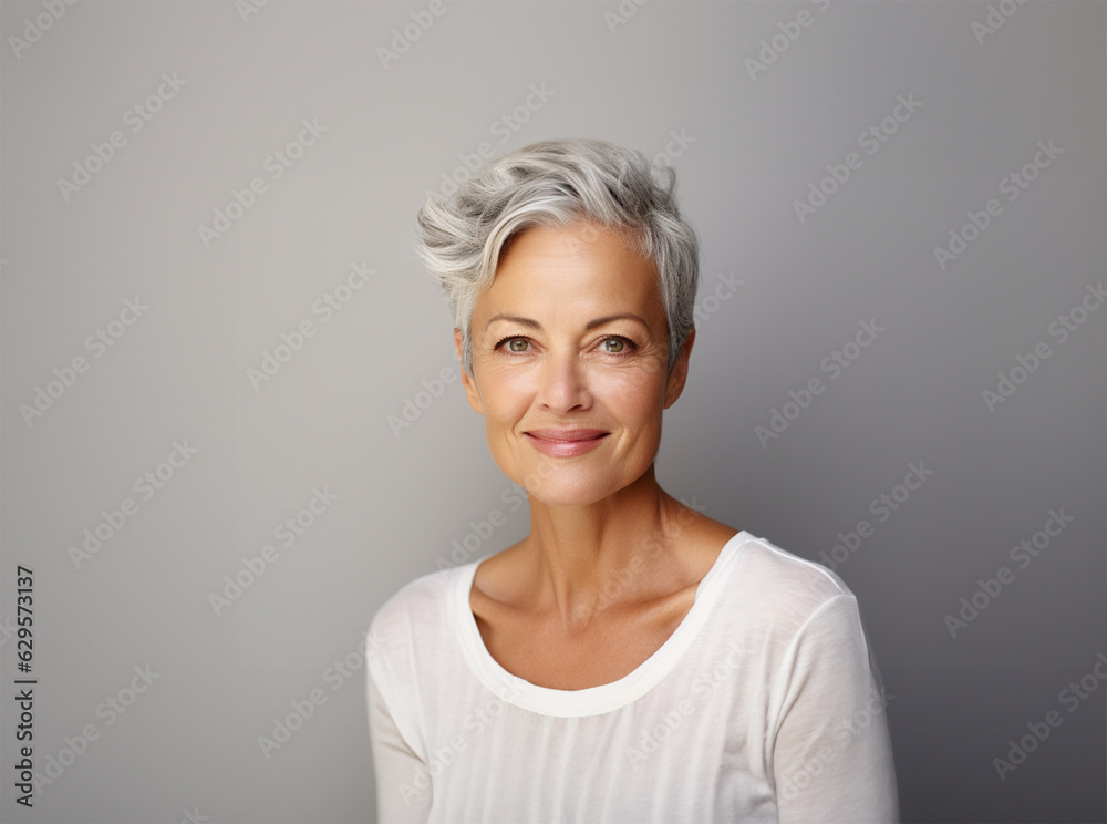 a beautiful and confident woman in her 50s a beautiful and confident woman in her 50s