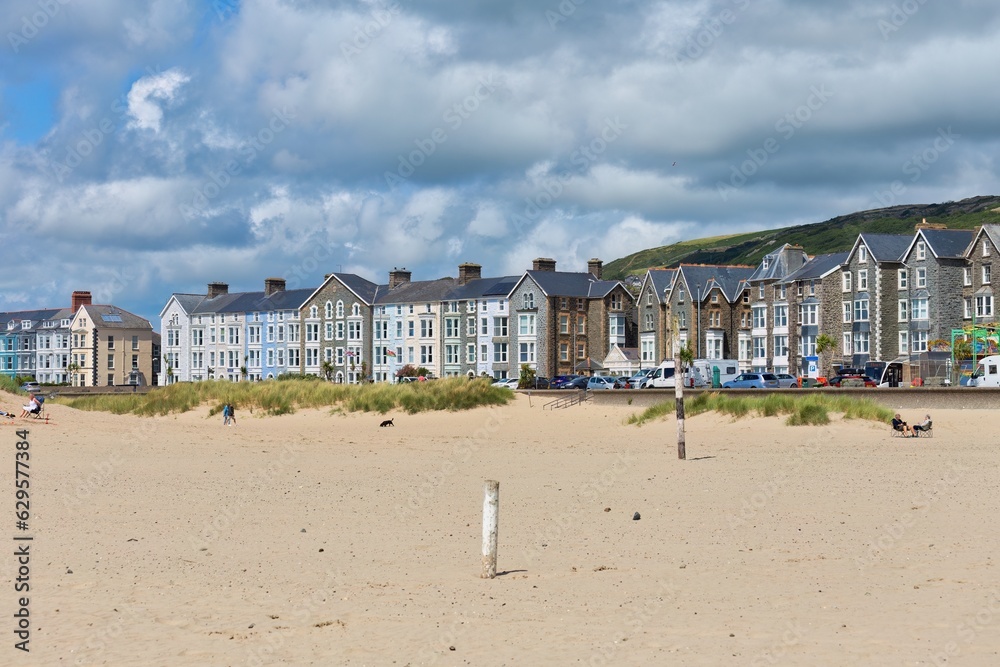 view of the city of the beach