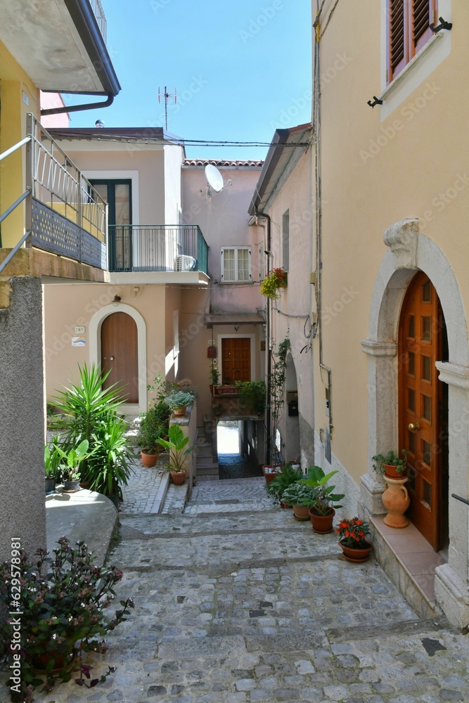 The Campanian village of Ciorlano, Italy.