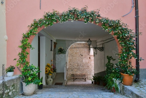 The Campanian village of Ciorlano, Italy. photo