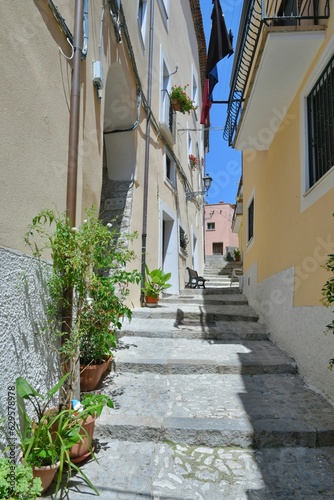 Fototapeta Naklejka Na Ścianę i Meble -  The Campanian village of Ciorlano, Italy.
