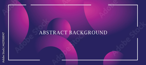 Abstract Purple background with circular shapes